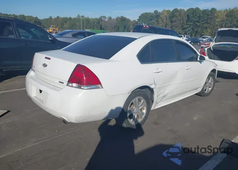2014 Chevrolet Impala Limited Ls from USA, damaged, VIN 2G1WA5E38E1176693